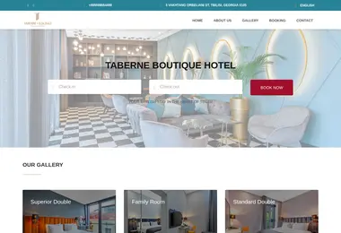 Screenshot of taberne.ge