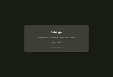 tabs.ge-ის ეკრანის სურათი