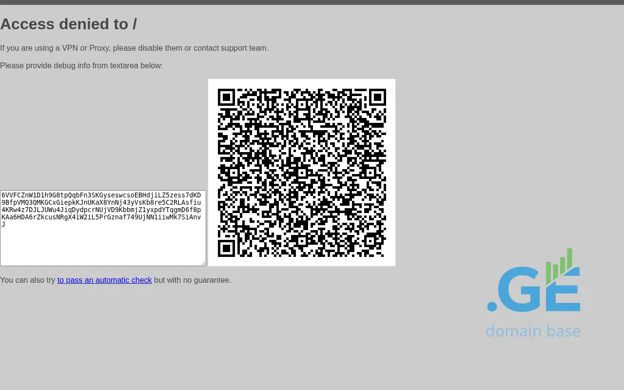 Screenshot of the site taitrade.ge