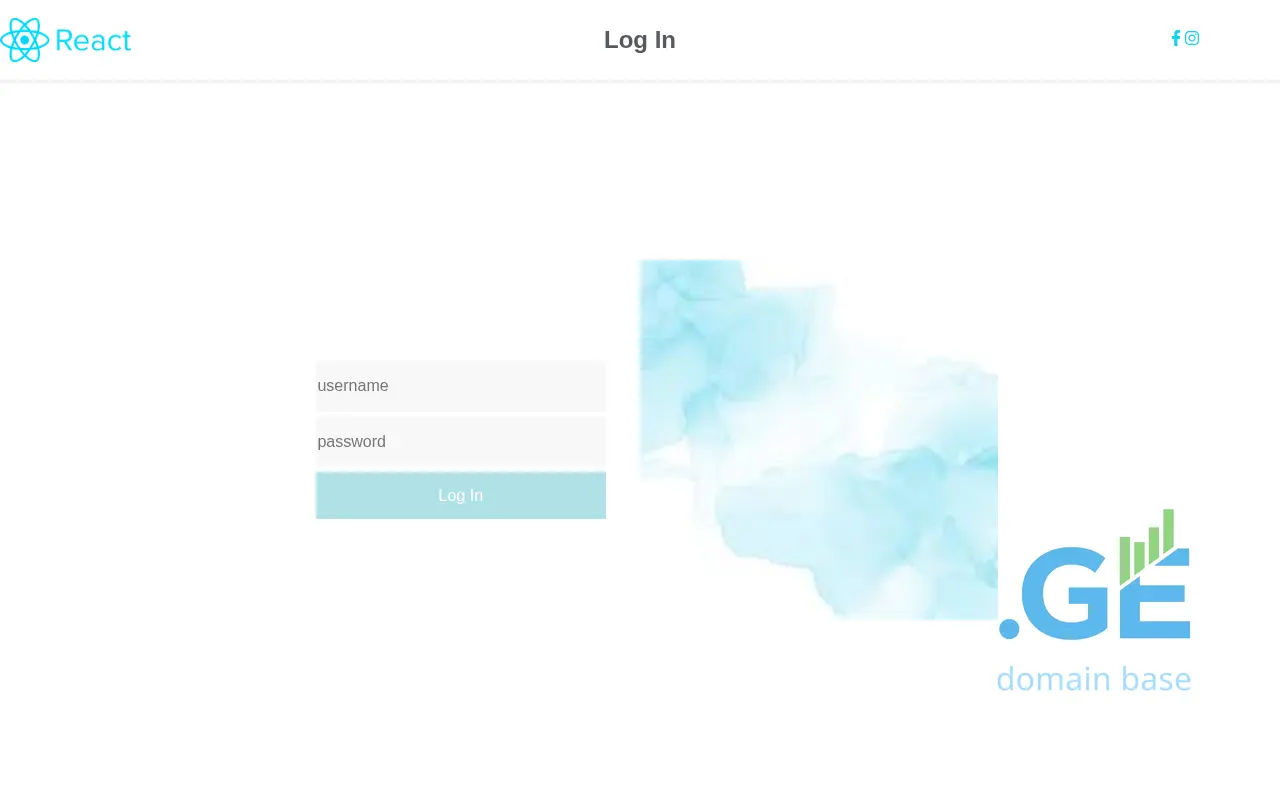 Screenshot of the site tamta.ge