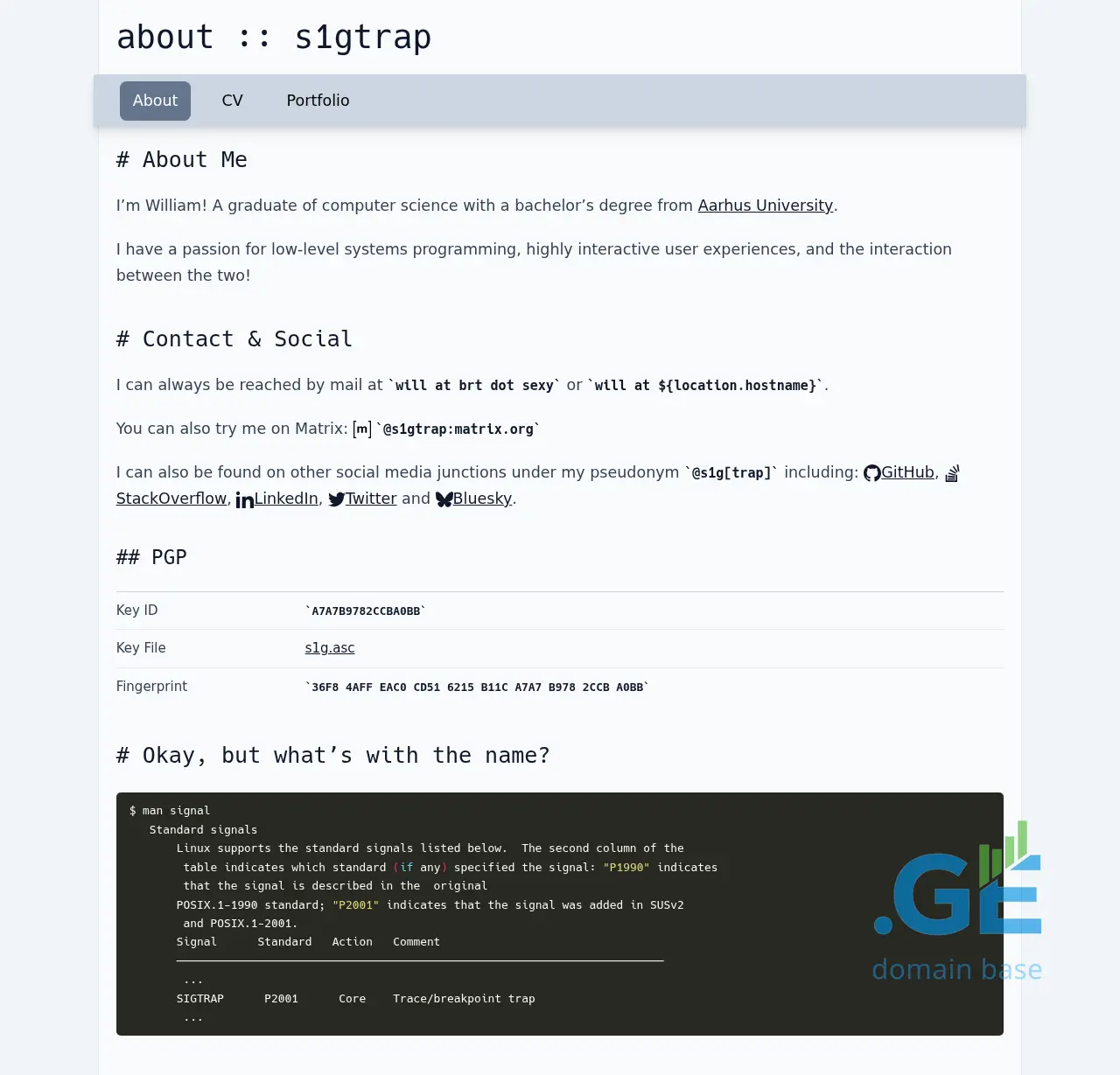 Screenshot of the site tan.ge