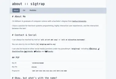 Screenshot of tan.ge
