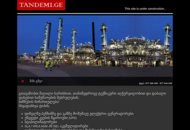 Screenshot of tandemi.ge