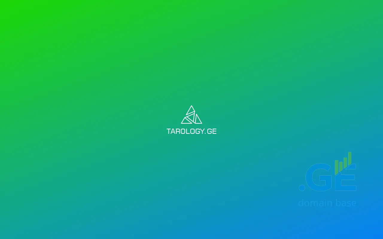 Screenshot of the site tarology.ge