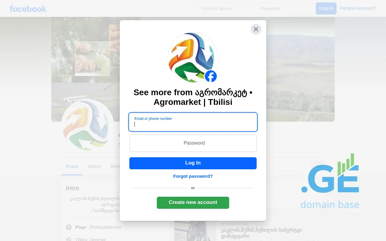 Screenshot of the site tarsa.ge at 2025-09-18