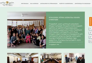 Screenshot of taso.org.ge
