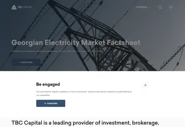 Screenshot of tbccapital.ge