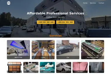 Screenshot of tbilbiuro.ge