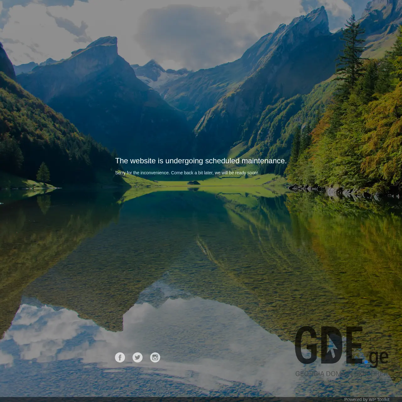 Screenshot of the site tbilisiexpertise.ge at 2025-12-12