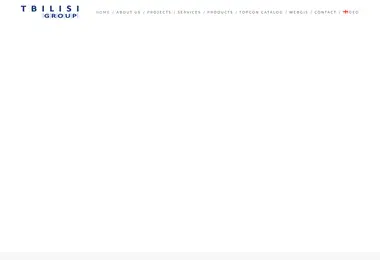 Screenshot of tbilisigroup.ge