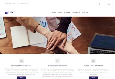 Screenshot of tbsc.ge