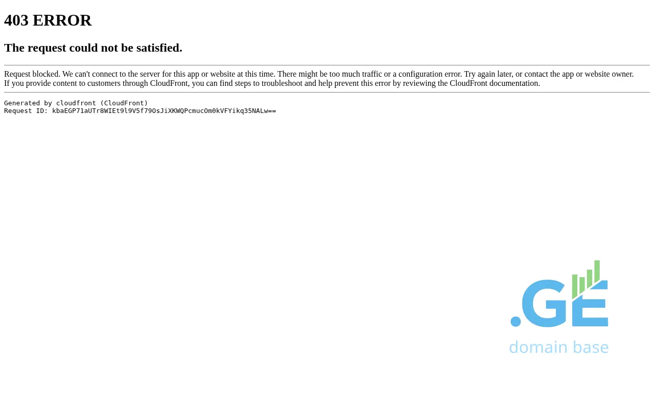 Screenshot of the site te.ge