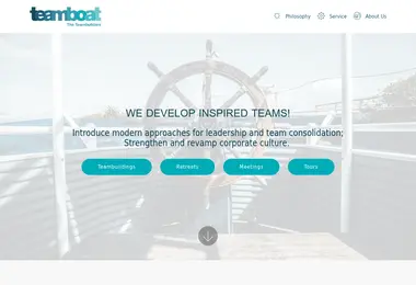Screenshot of teamboat.ge