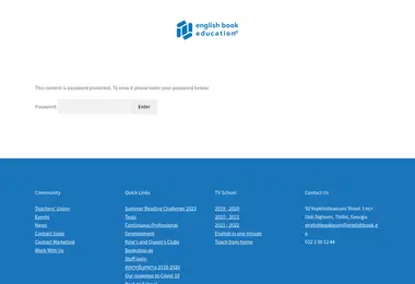 Screenshot of teamcontact.ge