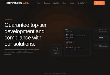 Screenshot of technologylab.ge