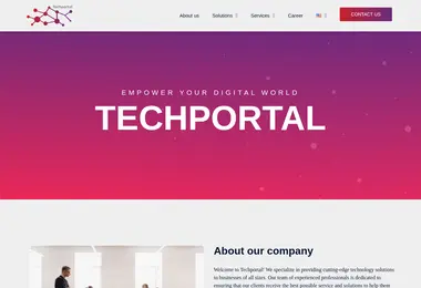 Скриншот techportal.ge