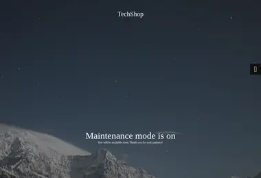 Screenshot of techshop.ge