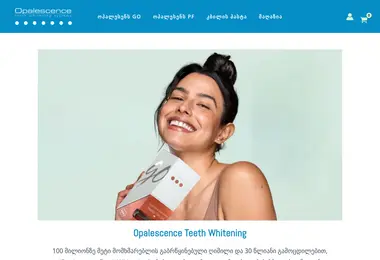 Скриншот teethwhitening.ge