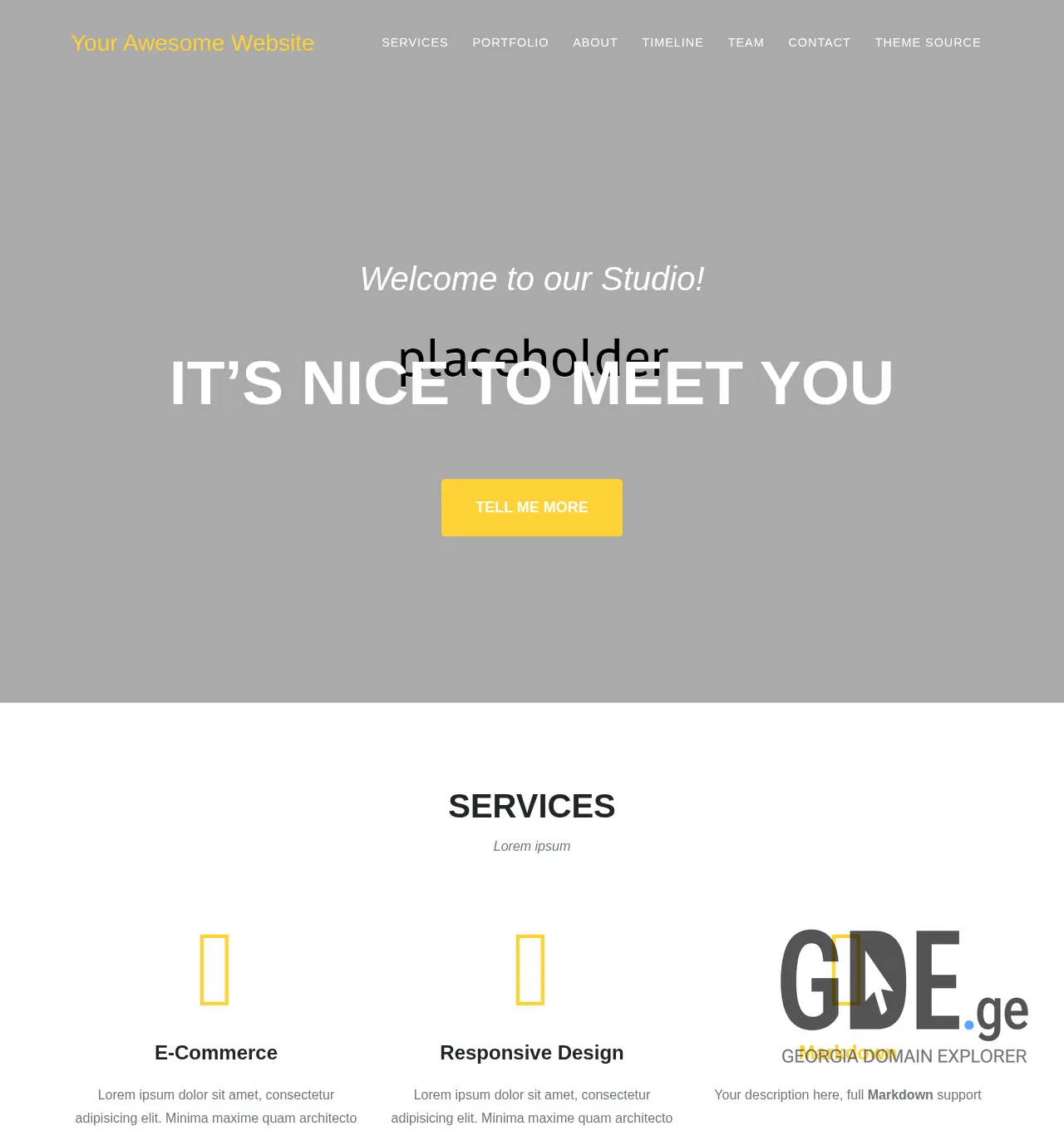 Screenshot of the site telaveli.ge at 2025-11-29