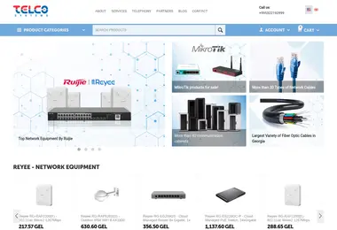 Скриншот telco.ge