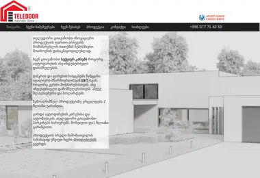 teledoor.ge-ის ეკრანის სურათი