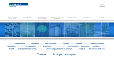 Screenshot of terra.ge