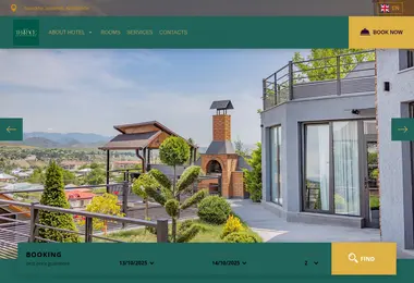 Screenshot of terraceakhaltsikhe.ge