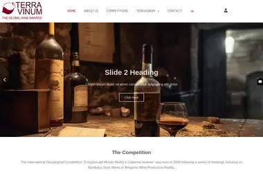 Screenshot of terravinum.ge