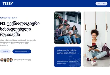 Screenshot of tessy.ge
