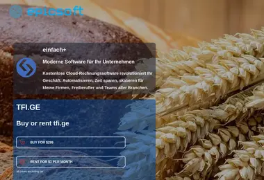 Screenshot of tfi.ge