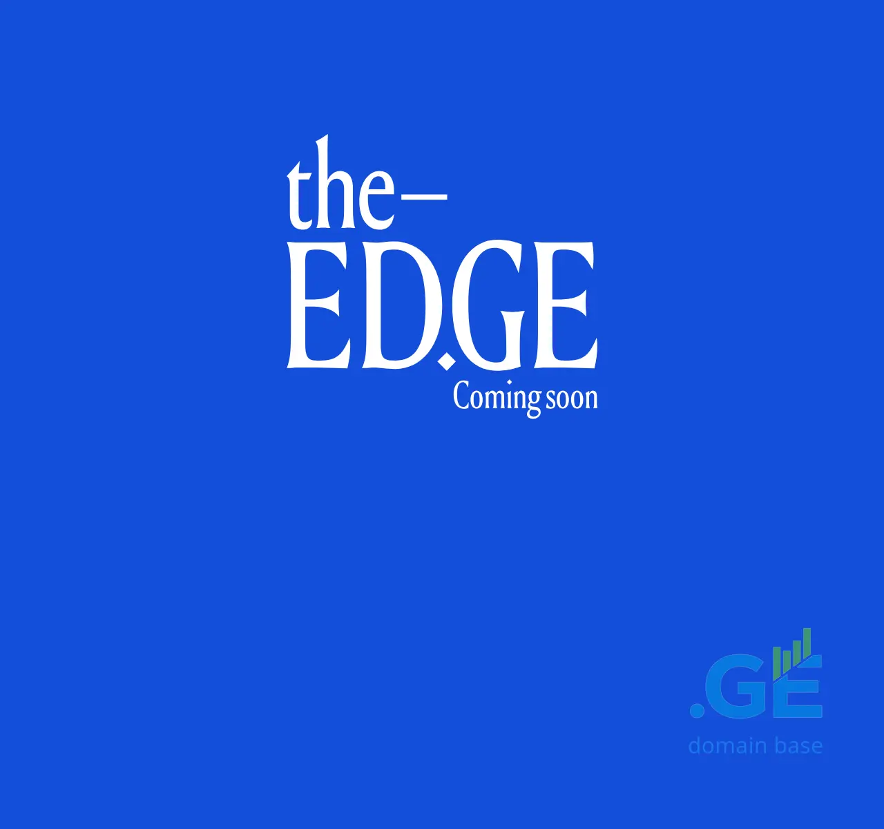 Screenshot of the site the-ed.ge