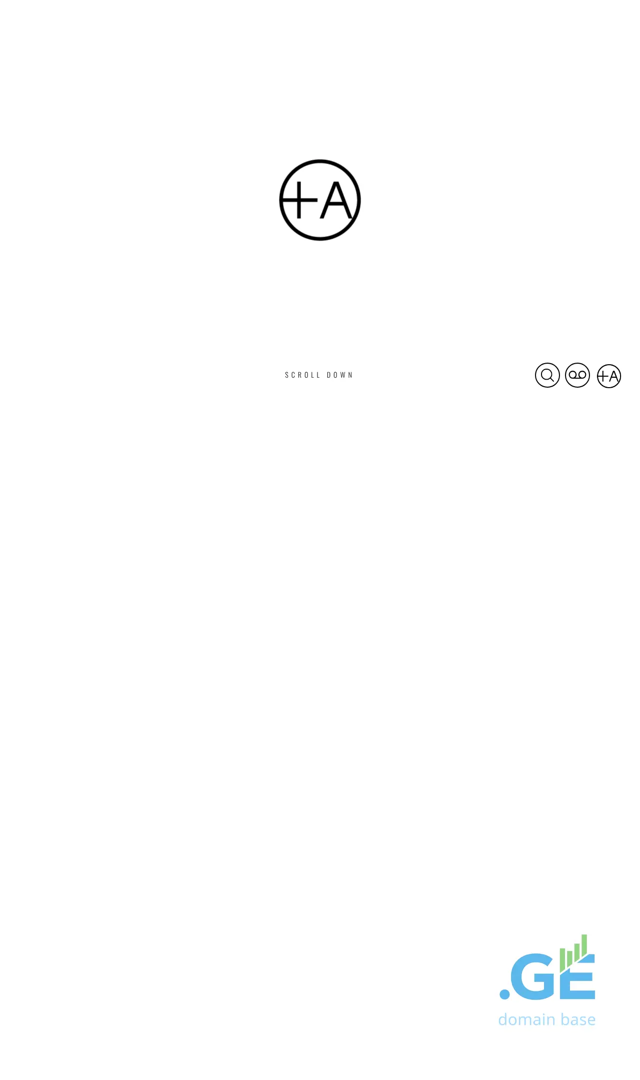 Screenshot of the site thearchitects.ge