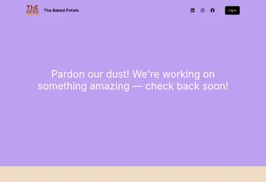 Screenshot of thebakedpotato.ge