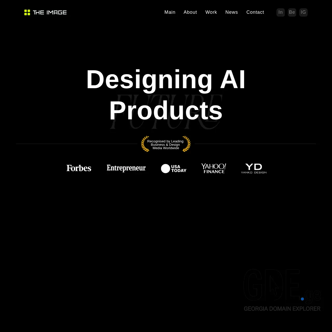 Screenshot of the site theima.ge at 2025-12-13