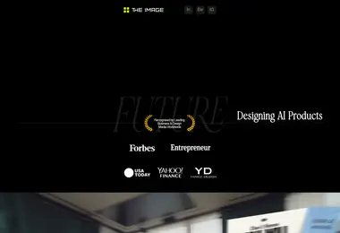 Screenshot of theima.ge