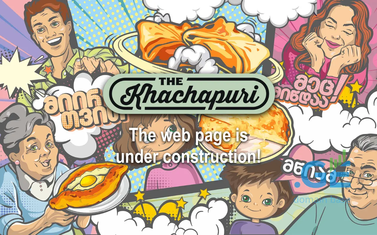Screenshot of the site thekhachapuri.ge