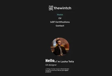 Screenshot of thewintch.ge