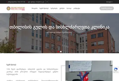 Screenshot of thvc.ge