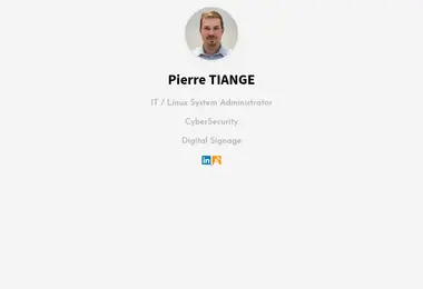 Screenshot of tian.ge