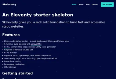 Screenshot of tianyu.ge