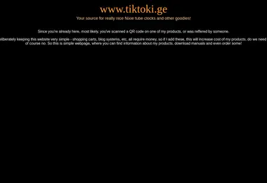 Скриншот tiktoki.ge