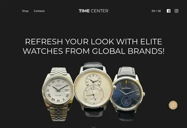 timecenter.ge-ის ეკრანის სურათი