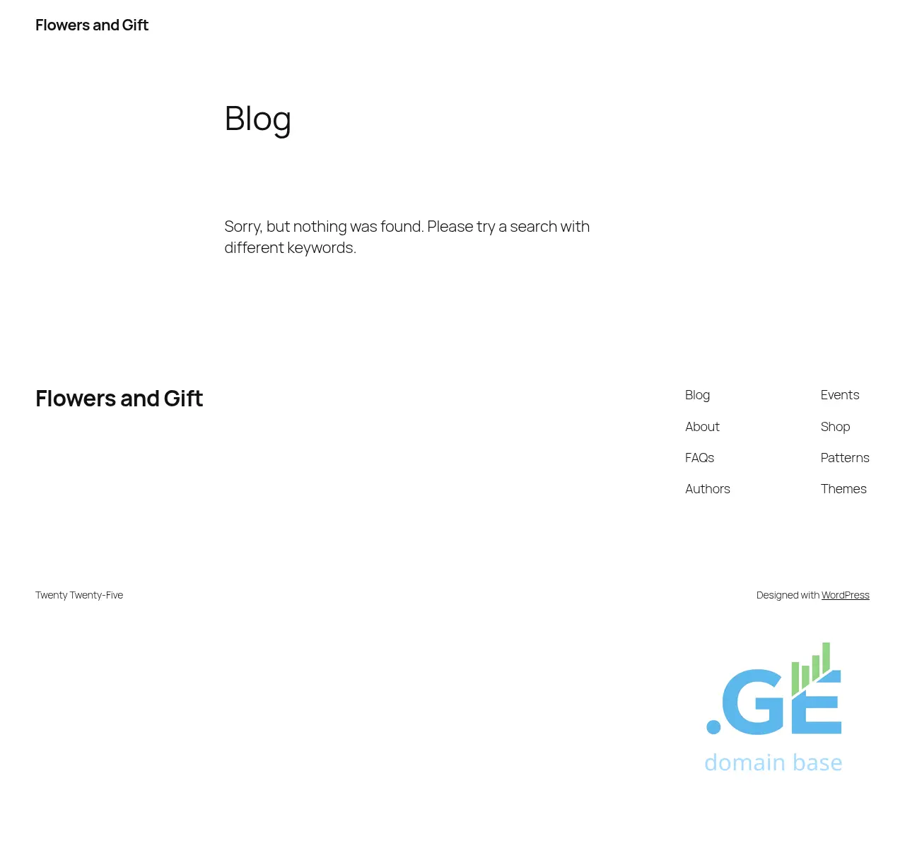 Screenshot of the site titashop.ge at 2025-11-05