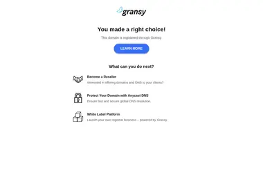 Screenshot of tld.ge