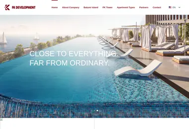 Screenshot of tlfk.ge