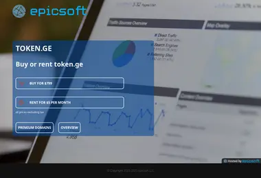 Screenshot of token.ge