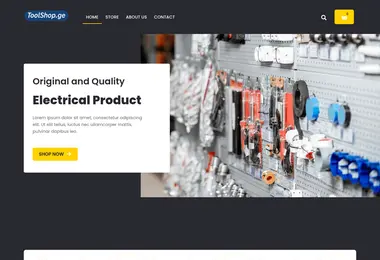 Screenshot of toolshop.ge