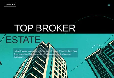 Скриншот topbroker.ge
