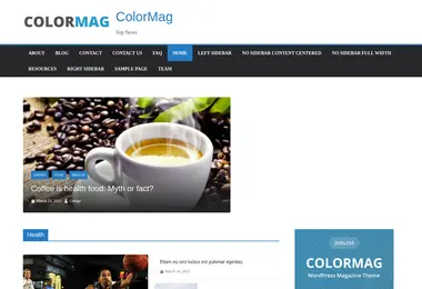 Скриншот topnews.ge