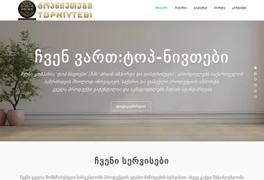 Скриншот topnivtebi.ge